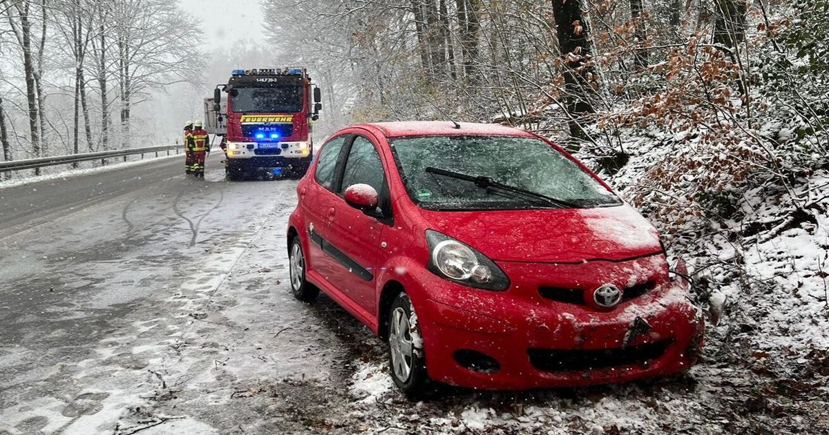 Update: Erste Unfälle auf der B237 nach Schneefällen | LokalDirekt
