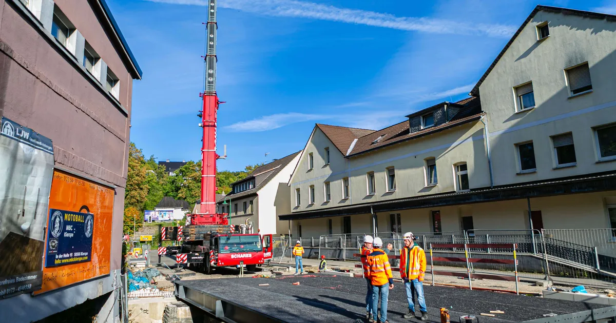 B237: Freigabe der Behelfsbrücke in Kierspe am 21. November | LokalDirekt